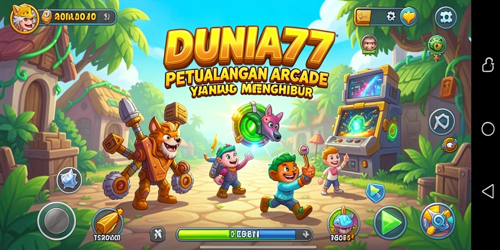 Tangkapan layar gameplay DUNIA77 dengan aksi seru di dalamnya.