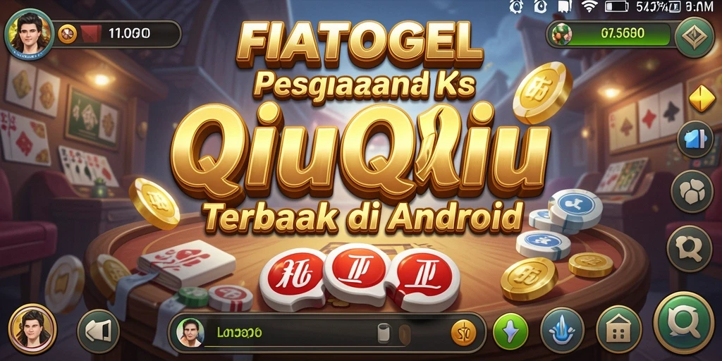 Tampilan gameplay QiuQiu yang seru dan menarik.