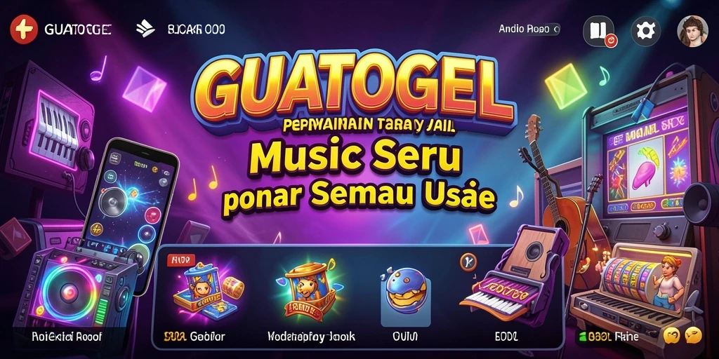 Tampilan gameplay GUATOGEL yang menarik dan interaktif.