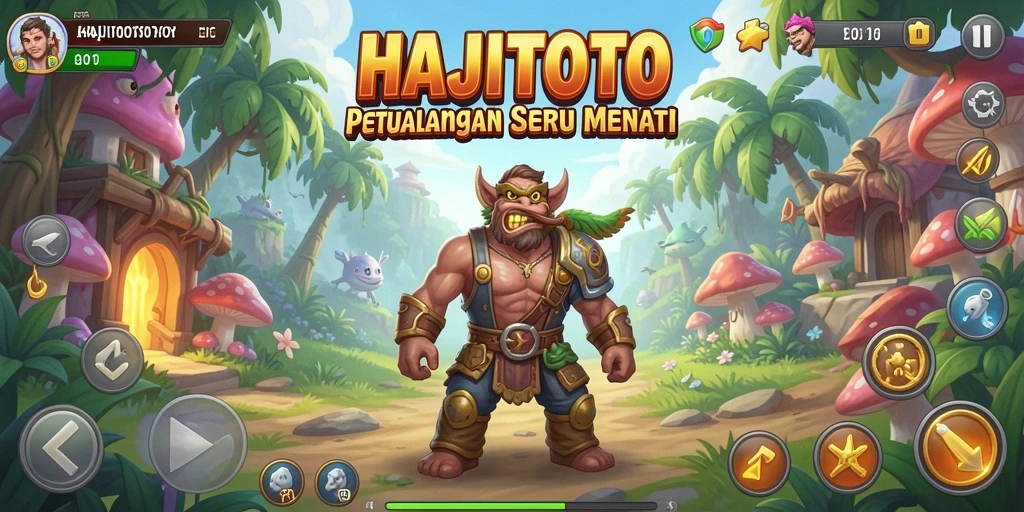 Menampilkan gameplay menakjubkan di dunia petualangan HAJITOTO.
