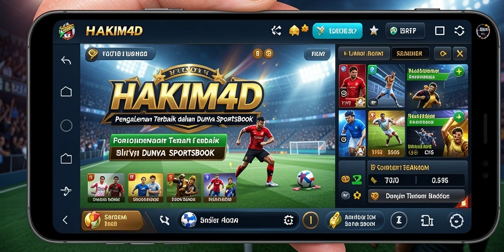 Tampilan gameplay HAKIM4D dengan fitur taruhan langsung yang menarik.