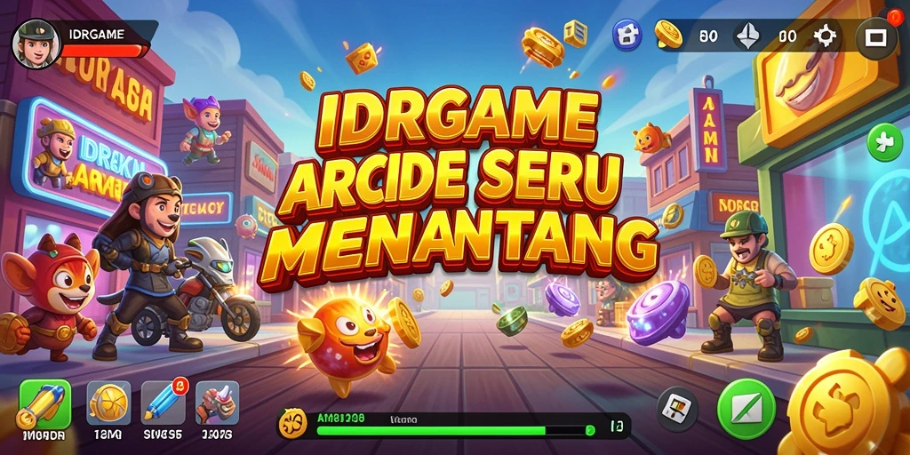 Tampilan gameplay seru dalam IDRGAME yang menantang dan menyenangkan.