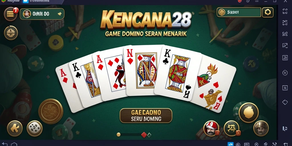 Tampilan gameplay KENCANA28 yang menarik dan seru.