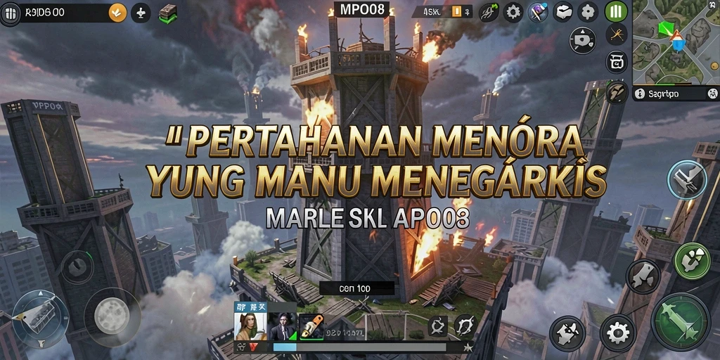 Gameplay menarik Tower Defense di MPO08 dengan grafis yang memukau.