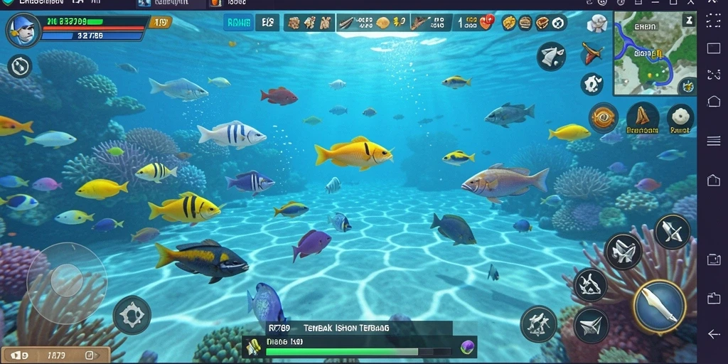 Screenshot utama RR789 menampilkan gameplay Tembak Ikan yang seru dan menantang.