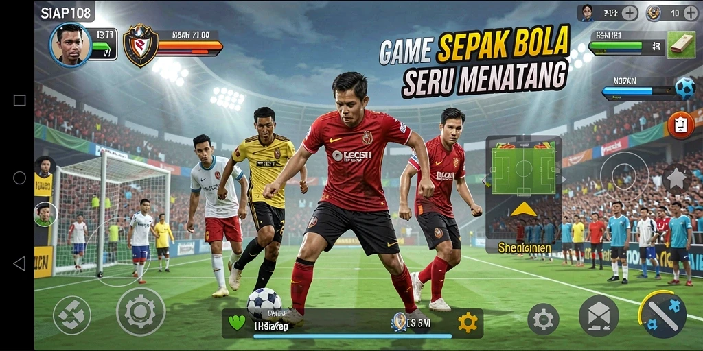 Gameplay menyenangkan dan grafik menawan di SIAP108.