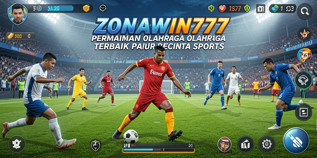 Tampilan gameplay ZONAWIN777 yang menarik dengan aksi olahraga yang seru.